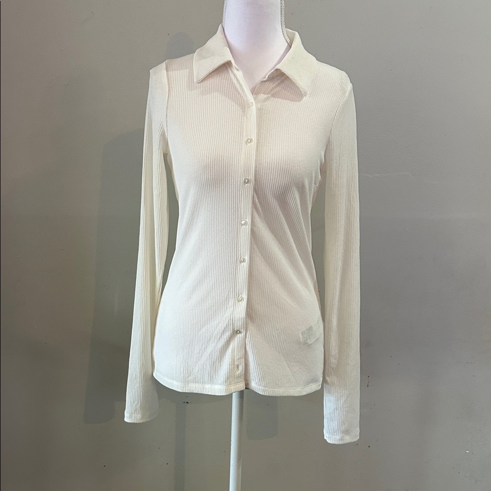 Abercrombie & Fitch Classic White Shirt